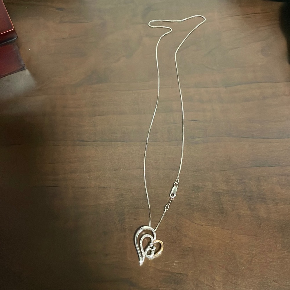 Mother and child necklace